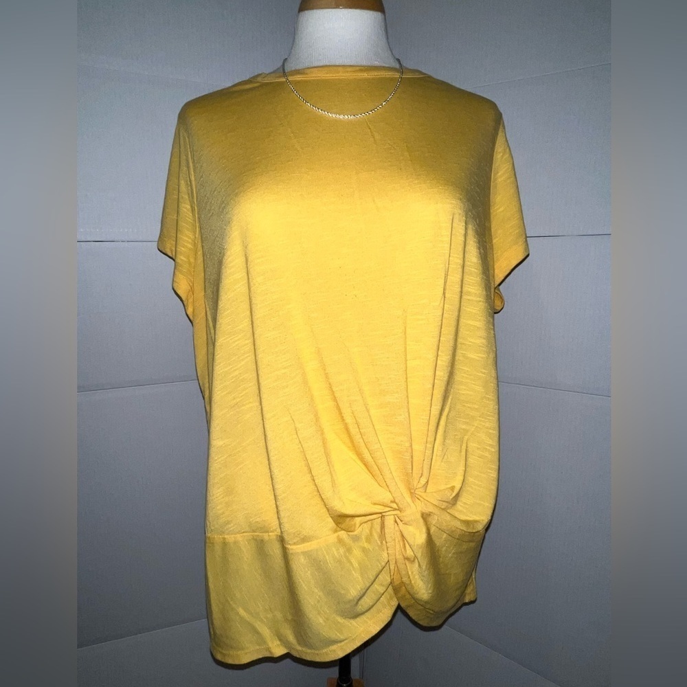 Just Be Tie-front Shirt